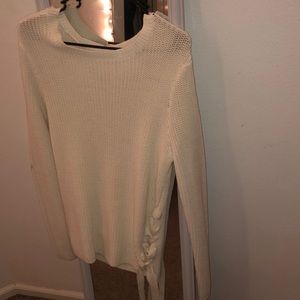 Oversized Ribbon Sweater